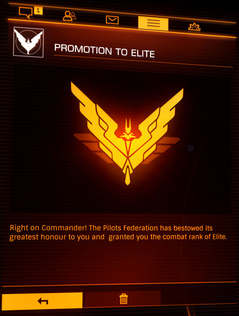 CMDR Snake Man Combat Elite Rank